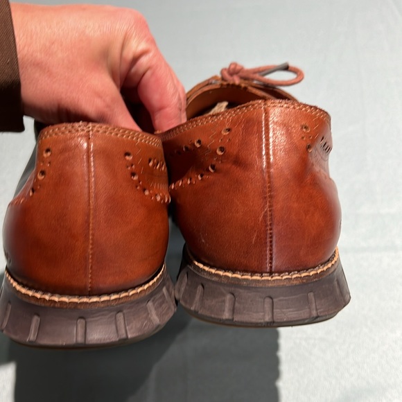 Cole Haan Zero Grand Men's Leather Wingtip Oxford Shoes Size 14M B37 - Picture 8 of 10
